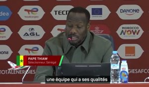 Sénégal - Thiaw : "Avec plus de lucidité, on aurait pu gagner 2 ou 3-0"