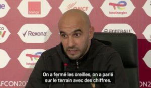 Maroc - Regragui : "On veut marquer l'histoire"