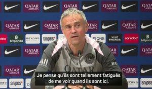 PSG - Luis Enrique : "J'espère que Mbaye et Hakimi vont profiter de cette finale"