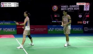 Un jour sans pour Gicquel et Delrue sur l'Open d'Inde - Badminton - Open d'Inde