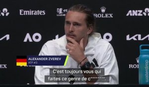 Open d'Australie - Zverev recadre un journaliste qui lui posait des questions sur sa vie privée