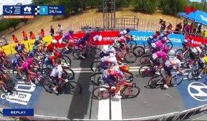 Cyclisme - Santos Tour Down Under 2026 - Ally Wollaston encore au sprint et gagne la 2e étape en Australie, le résumé