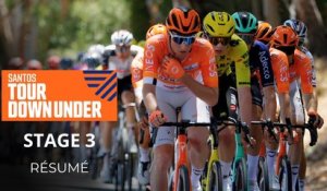 Santos Tour Down Under 2026 - Sam Welsford, la 3e étape sous la chaleur… Jay Vine toujours leader, le résumé