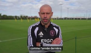 Inter Miami - Mascherano encore plus ambitieux pour cette nouvelle saison