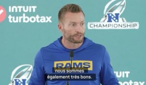 Rams - Sean McVay : "Nous aussi, on est très bons"