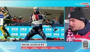 Émilien Jacquelin après sa 2e place sur l’individuel court de Nove Mesto : « Il ne me manquait que ça dans ma carrière » - Biathlon - Coupe du monde (H)