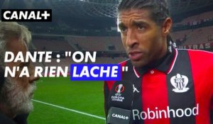 Europa Ligue - Nice - Dante satisfait du sursaut d'orgueil de ses coéquipiers
