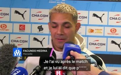 Marseille - Medina face à ses anciens coéquipiers : “Je croyais que c’était l’entraînement !”