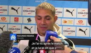 Marseille - Medina face à ses anciens coéquipiers : “Je croyais que c’était l’entraînement !”