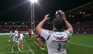 TOP 14 - Essai de Fabien BRAU-BOIRIE 2 (SP) - Stade Toulousain - Section Paloise
