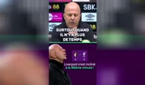 Liverpool - Slot : "Nos joueurs ont manqué d'énergie !"