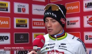 Cyclo-cross - Coupe du Monde UCI Hoogerheide 2026 - Mathieu van der Poel interview