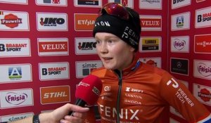 Cyclo-cross - Coupe du Monde UCI Hoogerheide 2026 - Puck Pieterse interview