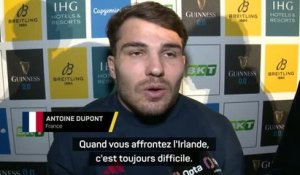 Bleus - Dupont : "Quand vous affrontez l'Irlande, c'est toujours difficile"