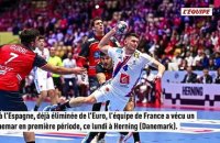 Surclassée par l'Espagne, la France voit les demi-finales de l'Euro s'éloigner - Hand - Euro (H)