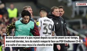 Newcastle avec Bruno Guimaraes et Joelinton pour défier le PSG mercredi en Ligue des champions ? - Foot - Ligue des champions