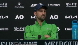 Tennis - Open d'Australie 2026 - Novak Djokovic recadre un journaliste : "Je trouve ça un peu irrespectueux..."