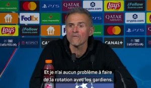 PSG - Luis Enrique : "Je n'ai aucun problème à faire de la rotation avec les gardiens”
