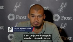 Spurs - Wembanyama encense Steph Castle après la remontée de San Antonio