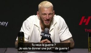 UFC 325 - Hooker : "Tu veux la guerre ? Je vais te donner une put*** de guerre !"