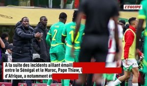 Cinq matches de suspension pour Thiaw, deux pour Hakimi, la demande du Maroc d'annuler la finale de la CAN rejetée - Foot - CAN