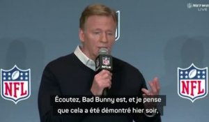 Super Bowl LX - Le commissaire de la NFL défend son choix Bad Bunny face à la polémique