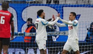 Coupe de France : Marseille évite la crise en balayant Rennes