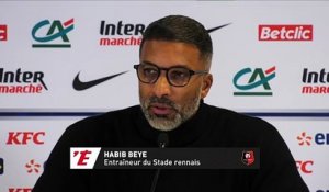 Habib Beye après OM-Rennes : « Le match a été modifié par notre erreur au début et par l’erreur du trio arbitral » - Foot - Coupe de France - Rennes