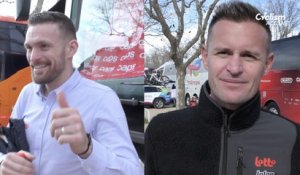 Étoile de Bessèges 2026 - Adrien Petit et Maxime Bouet le binôme français et DS de la Lotto-Intermarché sur Bessèges