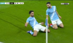 Carabao Cup : Marmoush ouvre le score contre Newcastle avec un but gag