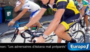 Laurent Fignon : "Les adversaires d'Astana mal préparés"
