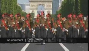 Défilé du 14 juillet à Paris