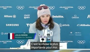 Biathlon - Simon : "Après ces derniers mois difficiles, je suis vraiment fière de moi"