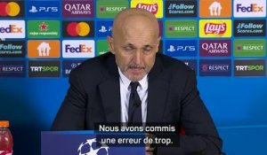 Juventus - Spalletti : "On a régressé"