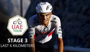UAE Tour 2026 - Étape 3 - Antonio Tiberi remporte la 3e étape, Del Toro solide, Evenepoel craque
