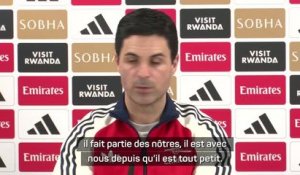 Arsenal - Arteta : “Le nouveau contrat de Saka est quelque chose de très positif”