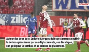 Pour la première de Habib Beye sur son banc, l'OM, battu, a connu une dure soirée à Brest - Foot - Ligue 1
