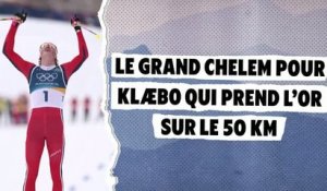 50 km ski de fond - 6ème titre pour Klæbo, Grand Chelem réussi !