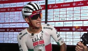 UAE Tour 2026 - Etape 6 - La réaction d'Isaac Del Toro après sa formidable victoire à Jebel Hafeet