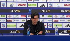Paulo Fonseca : « Strasbourg avait plus d'agressivité » - Foot - Ligue 1 - Lyon