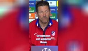 Atlético - Simeone : "Griezmann ne va pas abandonner sa place aussi facilement"