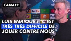 Ligue des champions - Luis Enrique a beaucoup souffert pendant le match
