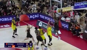 Le résumé de Monaco - Maccabi Tel Aviv - Basket - Euroligue (H)