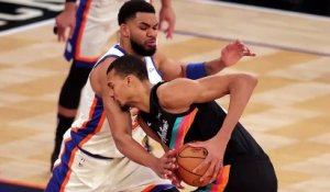 New York met un terme à la série de 11 victoires de San Antonio avec un Wembanyama sur courant alternatif - Basket - NBA