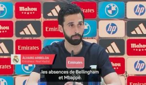 Real Madrid - Arbeloa : "Les absences de Mbappé et Bellingham ne sont pas une excuse"