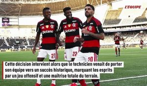 L'entraîneur de Flamengo Filipe Luis limogé juste après une victoire 8-0 - Foot - Brasileirão - Flamengo