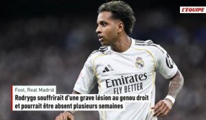 Rodrygo souffrirait d'une grave lésion au genou droit - Foot - Liga