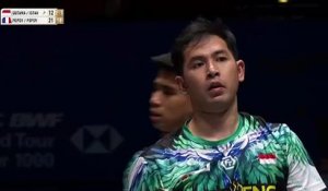 Les frères Popov dominent les Indonésiens Gutama et Isfahani - Badminton - All England Open