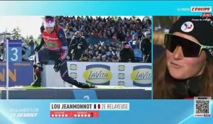 Lou Jeanmonnot : « J'aurais aimé avoir les jambes pour faire plus » - Biathlon - Coupe du monde (F)
