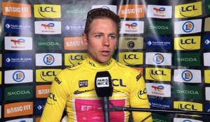 Paris-Nice 2026 - Luke Lamperti : "Je voulais gagner, mais c'est bien de garder le maillot jaune"